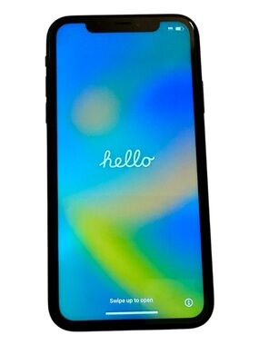 Apple iPhone XR 256GB Black AT&T Factory Reset Tested Working No Charger